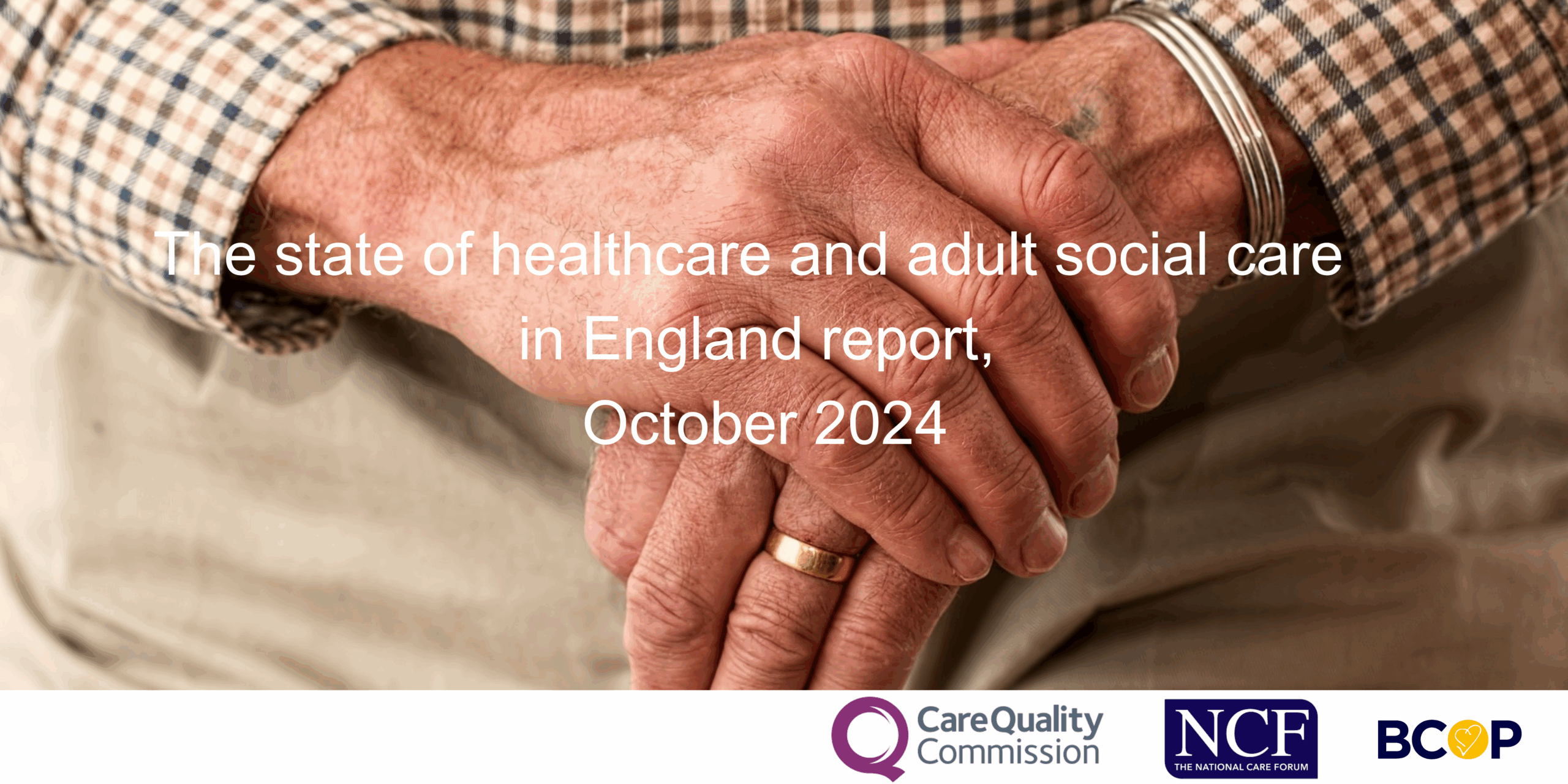 Image of an older mans hands