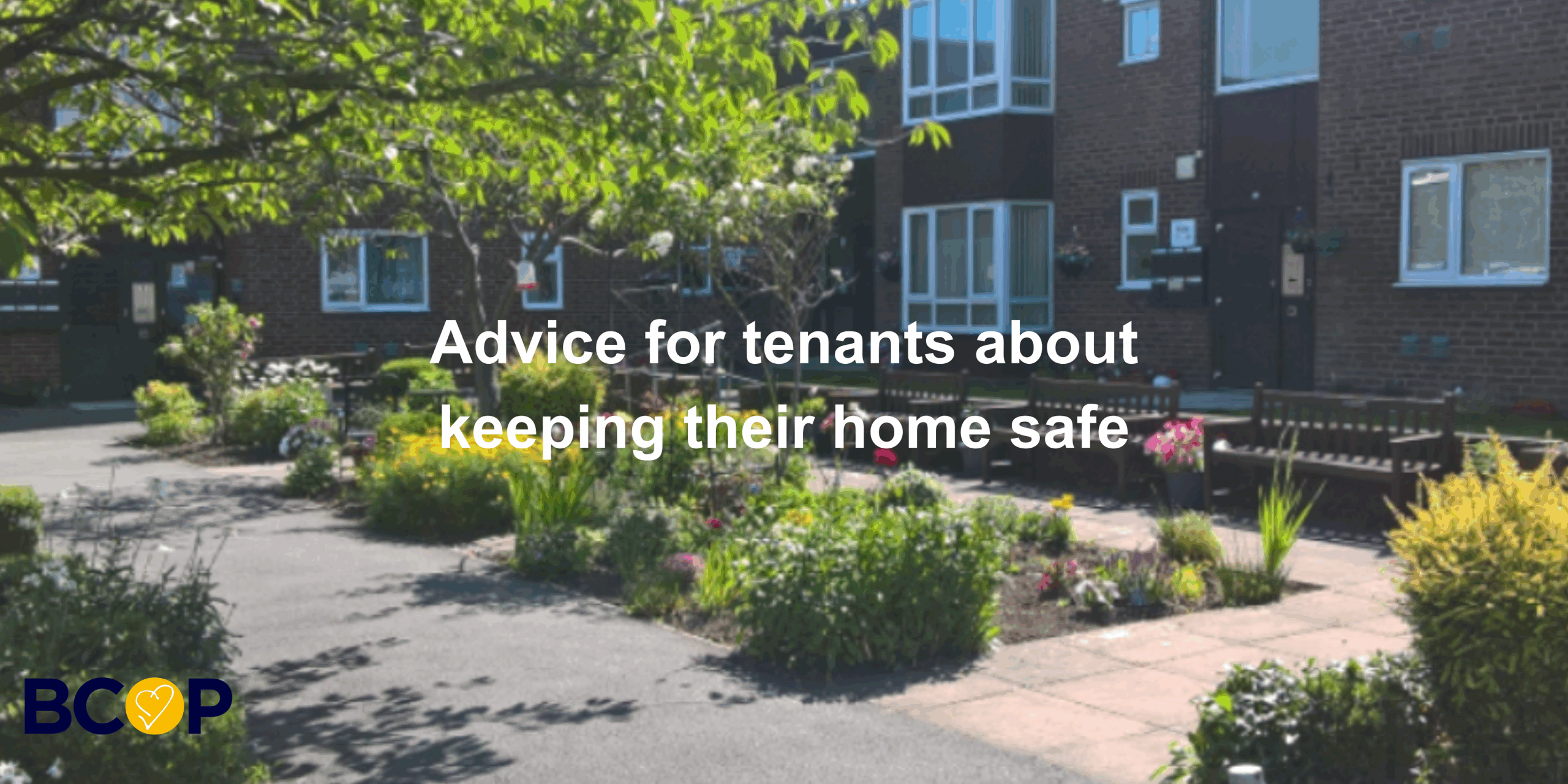 Image of flats and garden