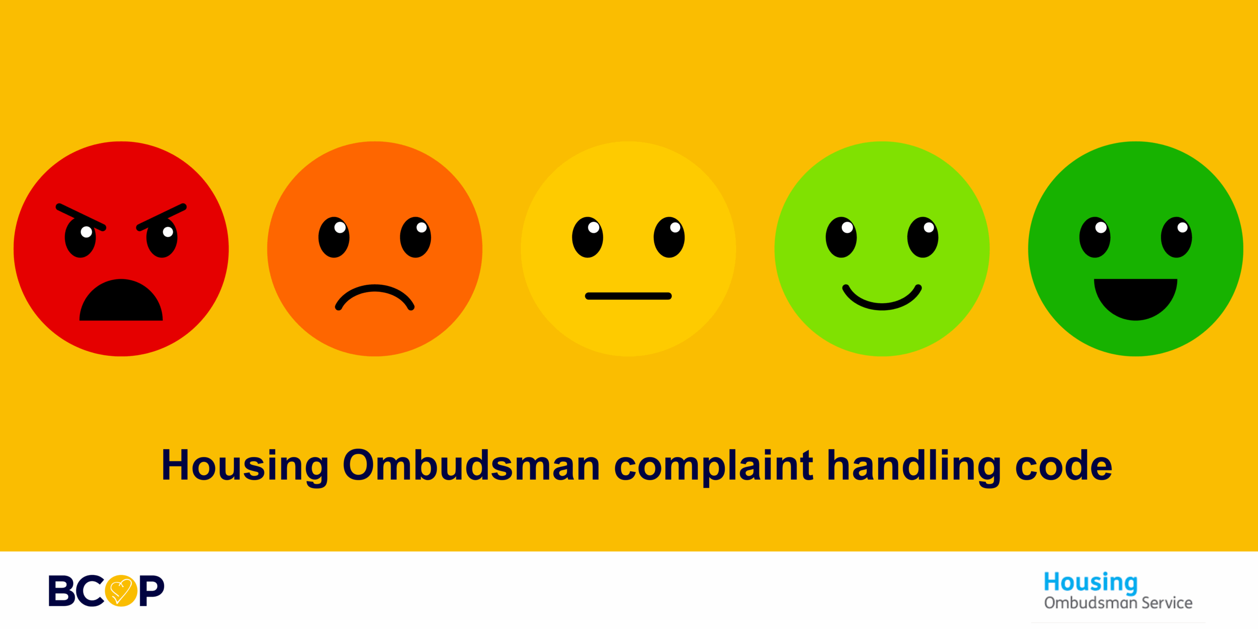 Customer feedback smiley faces