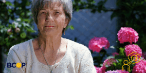 BCOP tenant in a garden