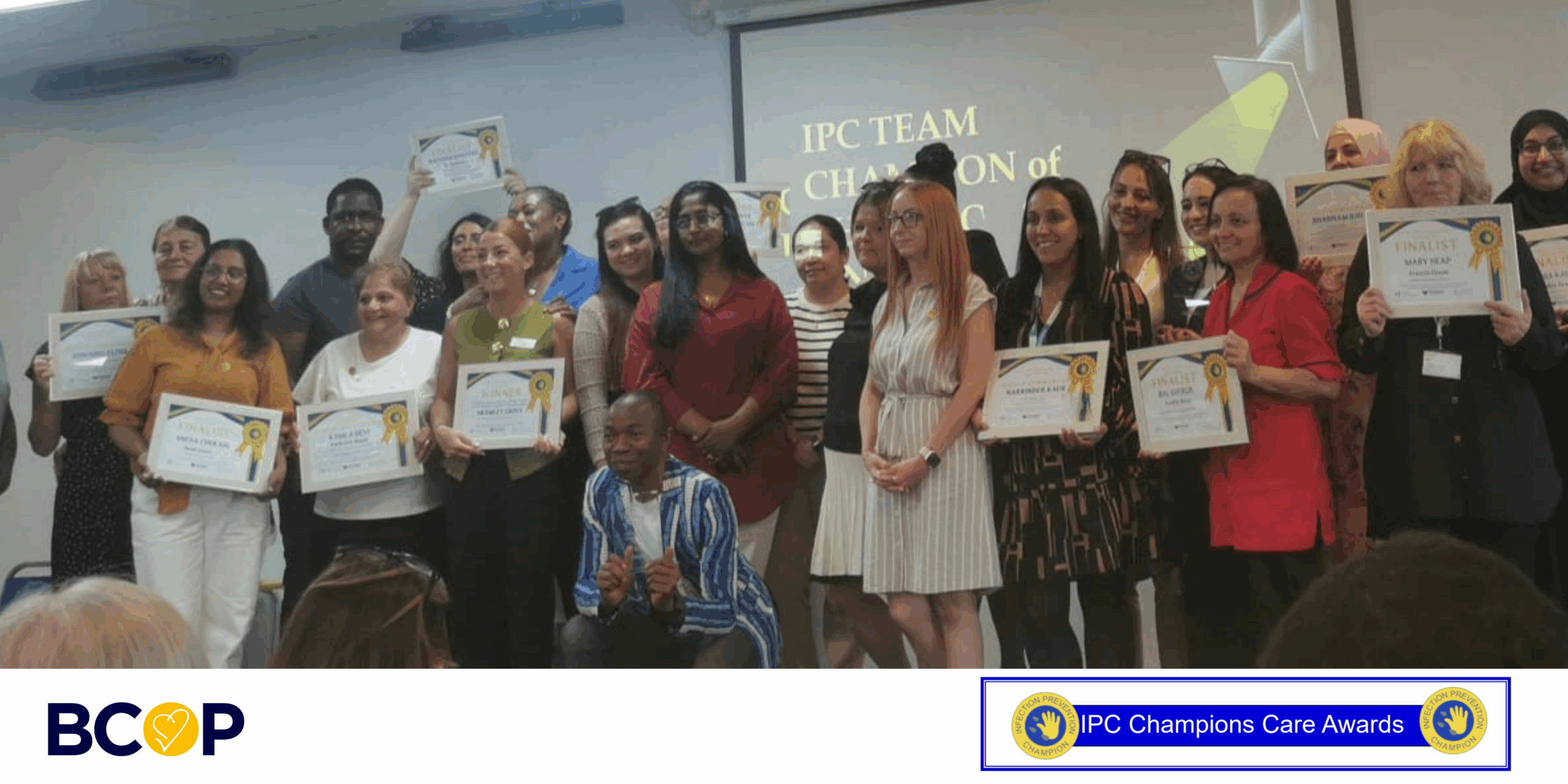 Picture of finalists in the IPC awards July 25