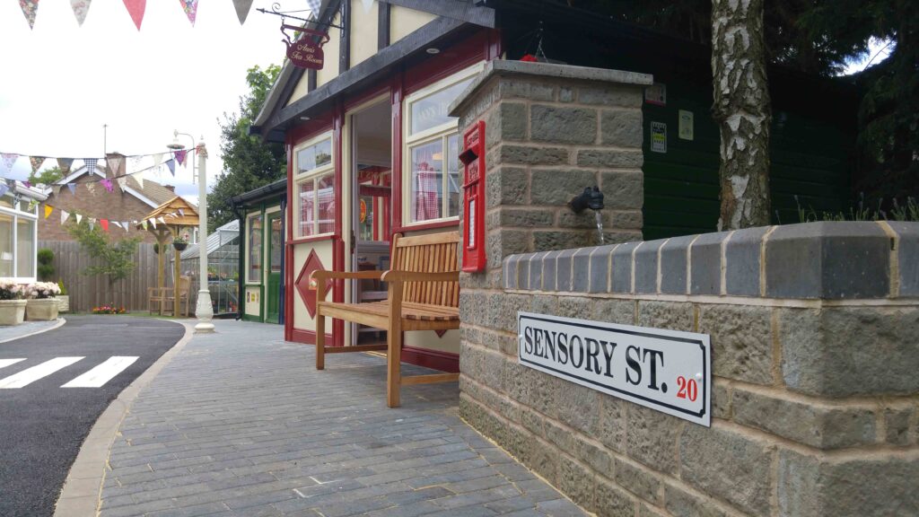 BCOP open the UK’s first outdoor Sensory Street at Robert Harvey House