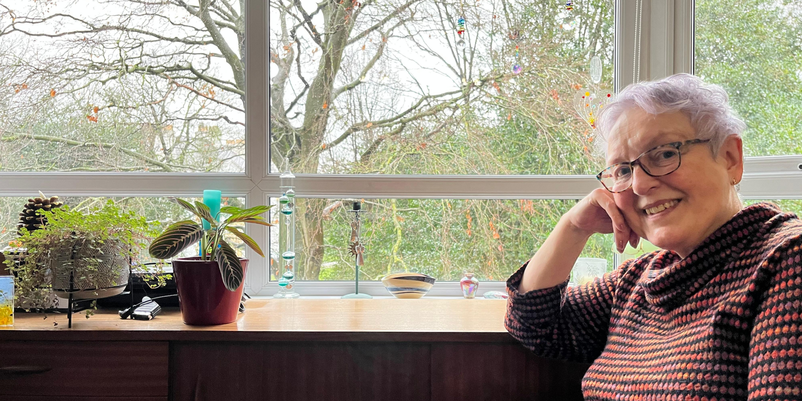 Janice, resident at Whitley Court in Hansworth Wood