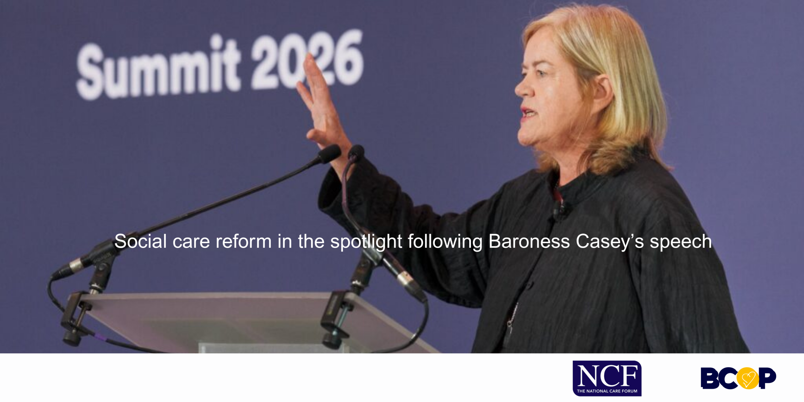 Baroness Casey at the Nuffield Trust summit