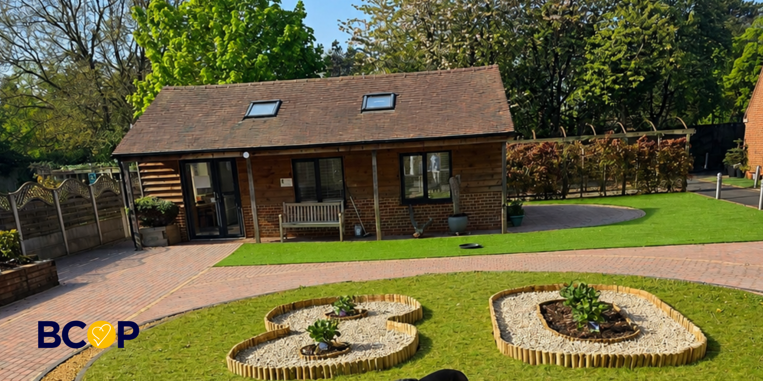 The 80th anniversary garden at Anita Stone Court