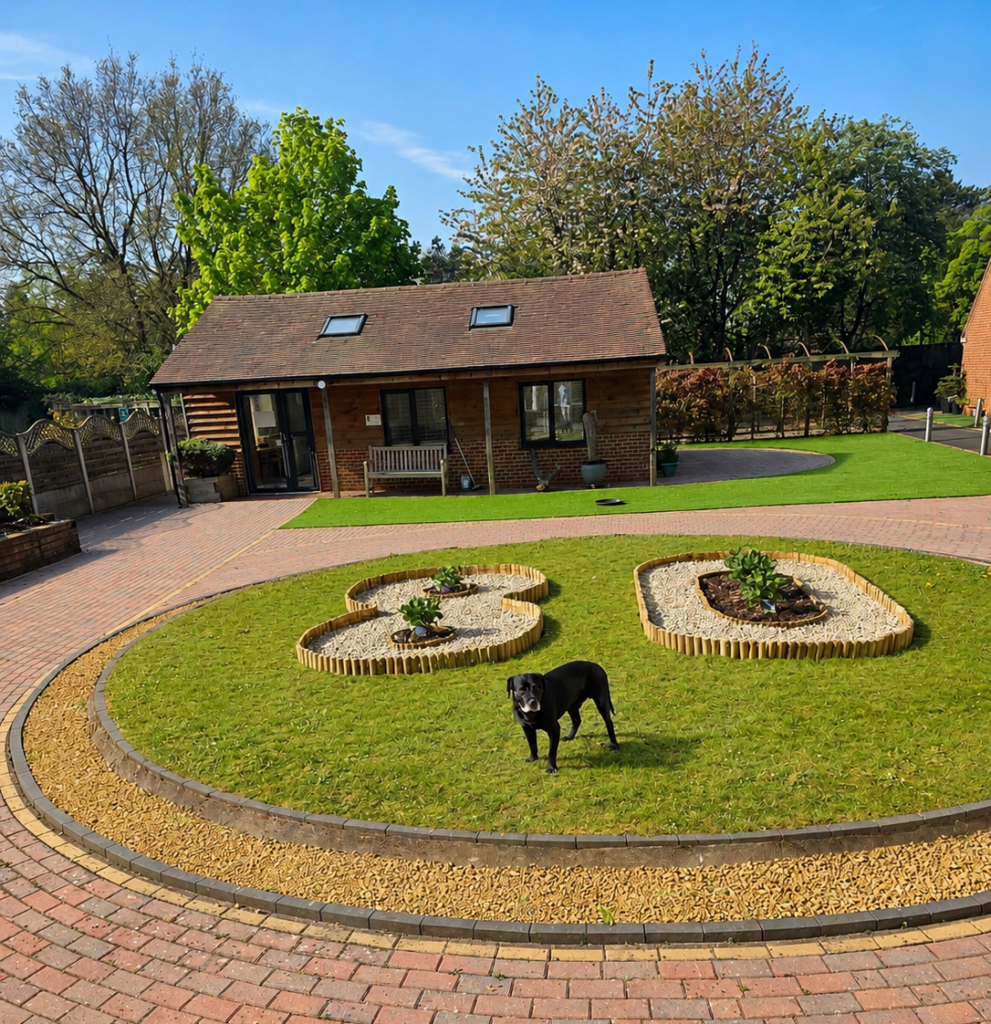 The new 80th anniversary garden at Anita Stone Court